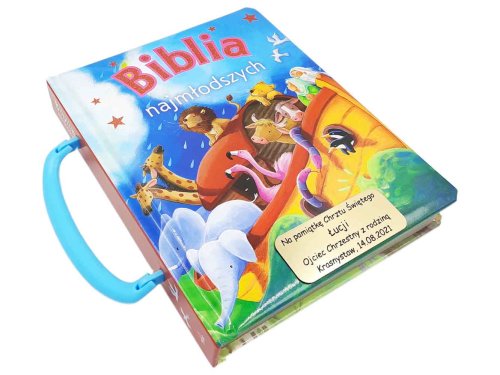 Biblia najmłodszych z grawerem