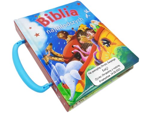 Biblia najmłodszych z grawerem