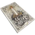 Ikona MB Fatima (srebrzono złocona) 