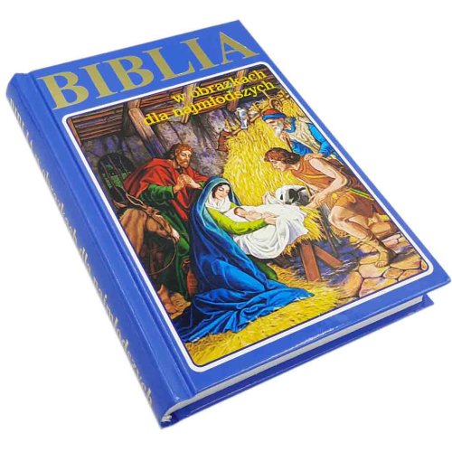 Biblia w obrazkach dla najmłodszych (niebieska)