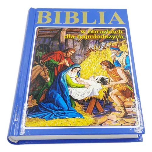 Biblia w obrazkach dla najmłodszych (niebieska)