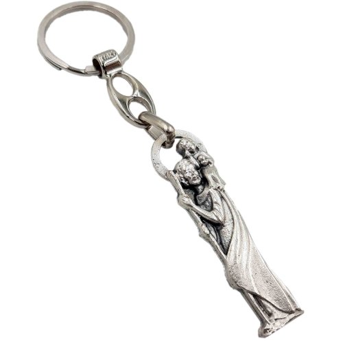 Brelok metalowy (Św. Krzysztof)