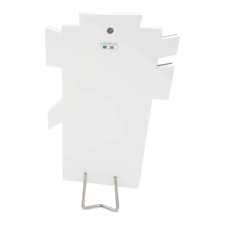 Krzyż stylizowany 17 cm srebrzona pasyjka