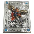 Michał Archanioł ikona srebrzono złocona (koszulka)