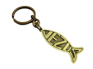 Brelok rybka z napisem JEZUS 