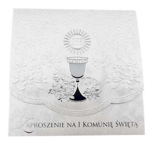 Zaproszenie Komunijne m2 + koperta
