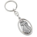 Brelok z Jezusem Miłosiernym - metalowy