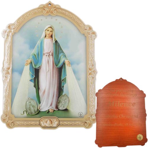 Matka Boża Niepokalana - obrazek z dedykacją