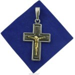 Krzyżyk srebrny ks1