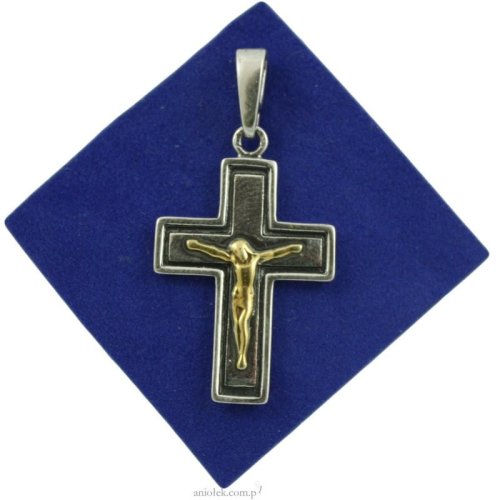 Krzyżyk srebrny ks1