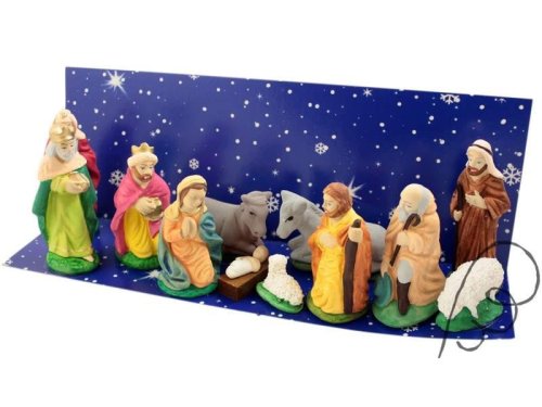 Szopka - figurki gipsowe 9,5 cm