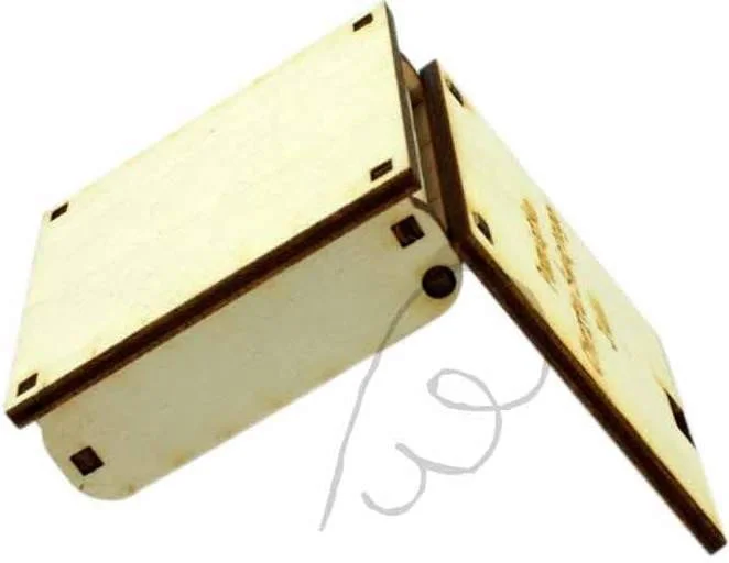 Pudełko sklejka 5x5,5x2