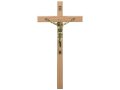 Krzyż wiszący drewniany 27 cm - jasny