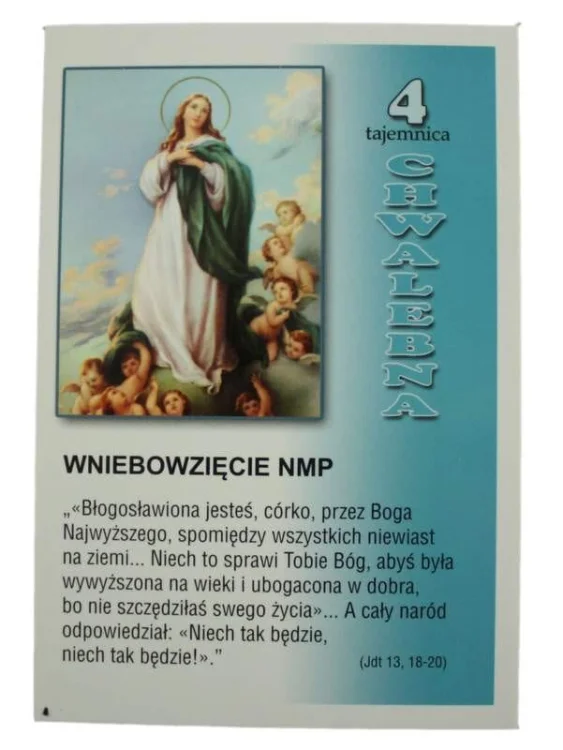 Tajemnice Różańcowe - karty
