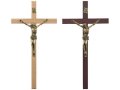 Krzyż wiszący drewniany 21 cm