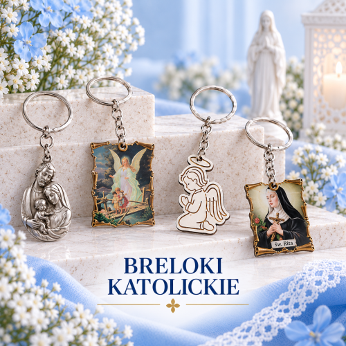 Breloki katolickie w sklepie Aniołek